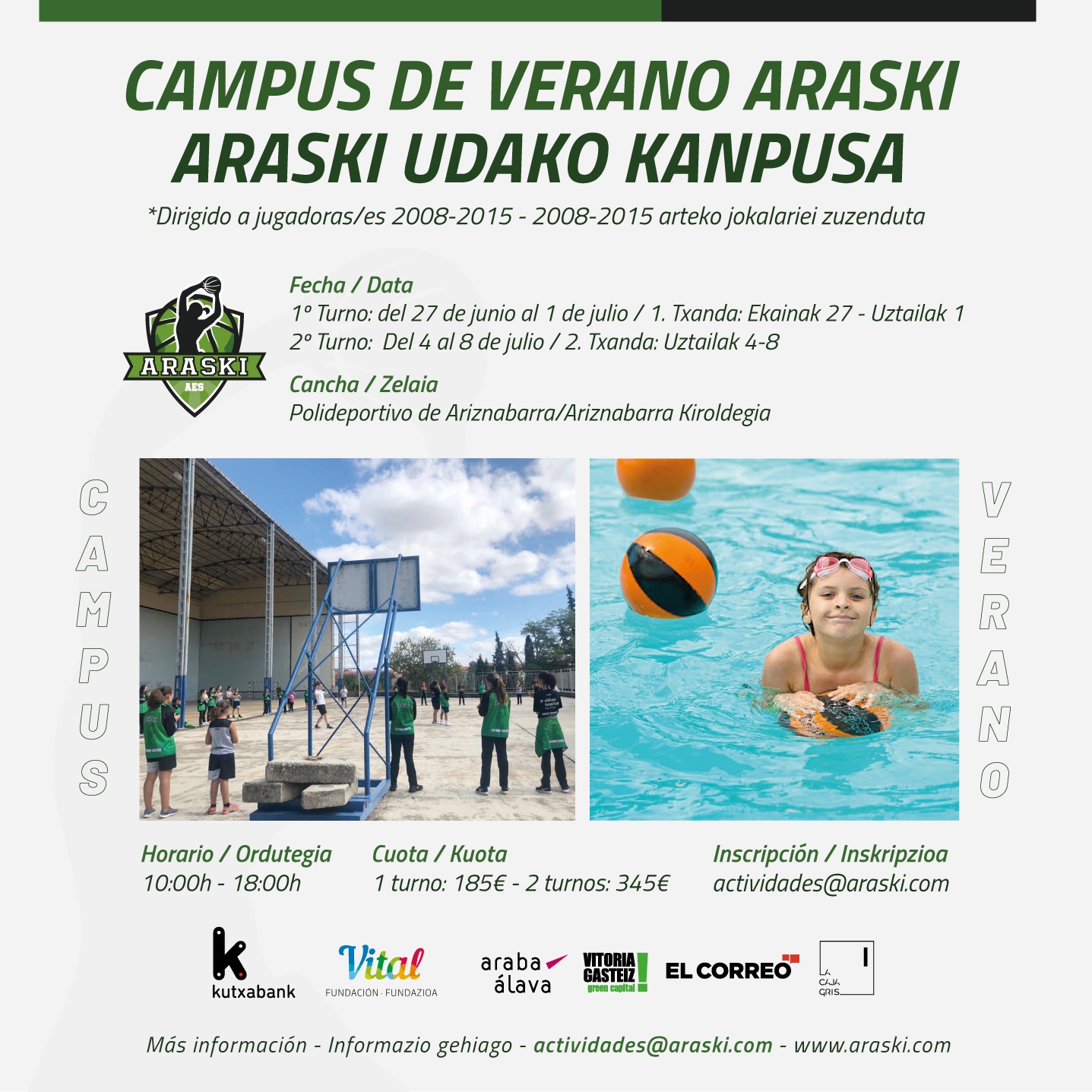 CAMPUS VERANO ARASKI