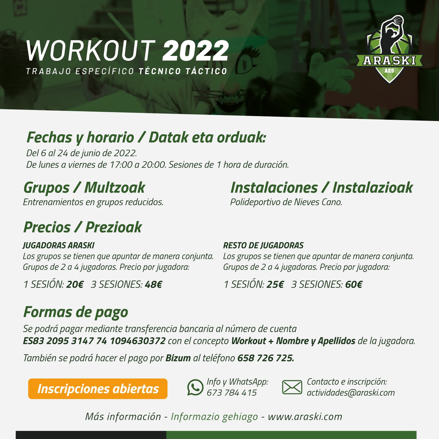 workout araski 2022